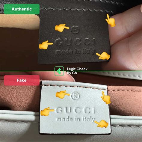 green cross fake bags|[GUIDE] How to Tell if a Gucci Marmont Bag is Real.